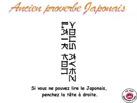 proverbe japonais
